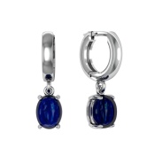Серьги из Серебра 925 Приволжский ювелир арт. 301725-KN, Родирование.